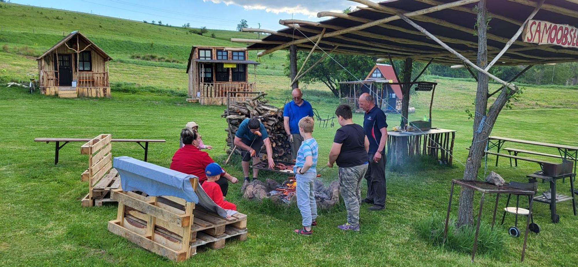 Altana Letnia Nr2 - Herbergerowka Agroturystyka Na Wsi Sloszow Εξωτερικό φωτογραφία